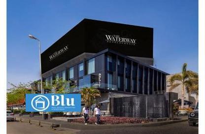 Office Space - Studio for sale in The Water Way - North Investors Area - New Cairo City - Cairo