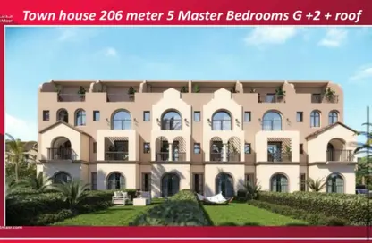 Townhouse - 5 Bedrooms - 5 Bathrooms for sale in Sarai - Mostakbal City Compounds - Mostakbal City - Future City - Cairo