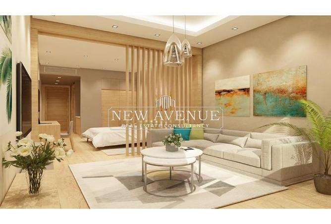 Apartment - 1 Bedroom - 1 Bathroom for sale in Moon Residences - Fifth Square - The 5th Settlement - New Cairo City - Cairo