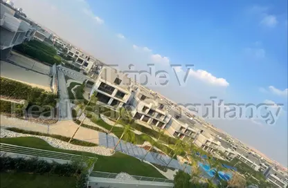 Twin House - 4 Bedrooms - 4 Bathrooms for rent in Patio Al Zahraa - Sheikh Zayed Compounds - Sheikh Zayed City - Giza