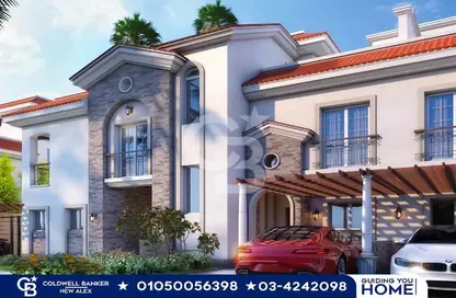 Villa - 4 Bedrooms - 3 Bathrooms for sale in Sawary - Alexandria Compounds - Alexandria