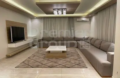 Apartment - 4 Bedrooms - 4 Bathrooms for rent in Beverly Hills Road - 17th District - Sheikh Zayed City - Giza