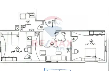 شقة - 2 غرف نوم - 1 حمام للبيع في مكادي اوراسكوم - مكادي - الغردقة - محافظة البحر الاحمر