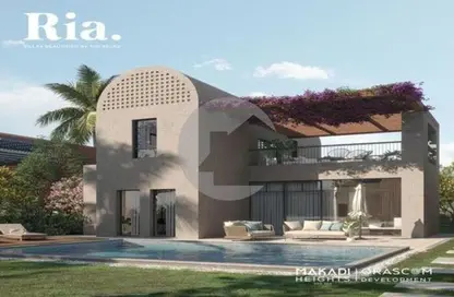 Villa - 4 Bedrooms - 6 Bathrooms for sale in Makadi Orascom Resort - Makadi - Hurghada - Red Sea