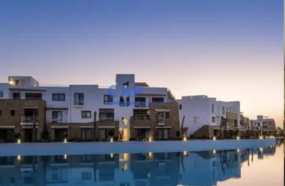 Chalet - 3 Bedrooms - 3 Bathrooms for rent in Swan Lake - Al Gouna - Hurghada - Red Sea