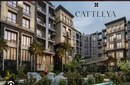 Apartment - 2 Bedrooms - 2 Bathrooms for sale in Cattleya - 5th Settlement Compounds - The 5th Settlement - New Cairo City - Cairo