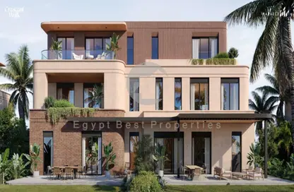 Duplex - 4 Bedrooms - 4 Bathrooms for sale in Crescent Walk - 5th Settlement Compounds - The 5th Settlement - New Cairo City - Cairo