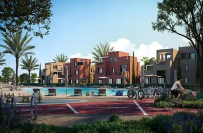 Apartment - 2 Bedrooms - 2 Bathrooms for sale in Shedwan Resort - Al Gouna - Hurghada - Red Sea