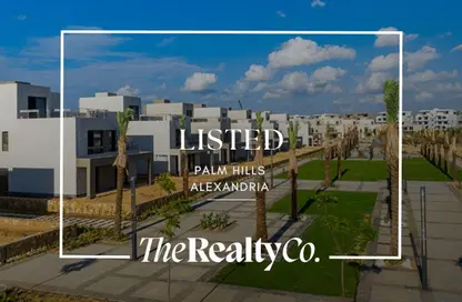 Townhouse - 5 Bedrooms - 6 Bathrooms for sale in Palm Hills - Alexandria Compounds - Alexandria