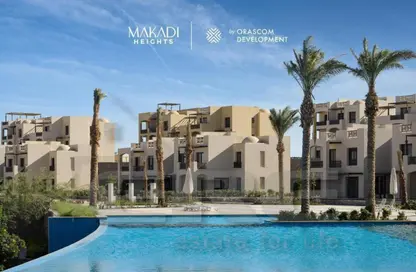 Chalet - 2 Bedrooms - 2 Bathrooms for sale in Makadi Orascom Resort - Makadi - Hurghada - Red Sea