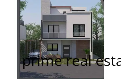 Townhouse - 3 Bedrooms - 3 Bathrooms for sale in Green Belt Gate 7 Road - Green Belt - 6 October City - Giza