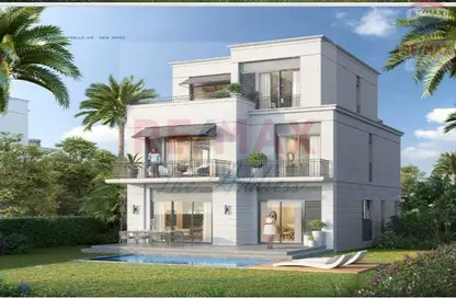 Villa - 4 Bedrooms - 4 Bathrooms for sale in Belle Vie - New Zayed City - Sheikh Zayed City - Giza