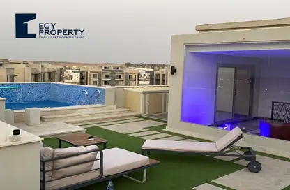 Penthouse - 3 Bedrooms - 4 Bathrooms for sale in Galleria Moon Valley - South Investors Area - New Cairo City - Cairo