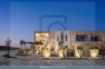 Chalet - 2 Bedrooms - 2 Bathrooms for sale in Azha North - Ras Al Hekma - North Coast