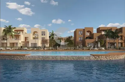 Chalet - 2 Bedrooms - 2 Bathrooms for sale in Makadi Orascom Resort - Makadi - Hurghada - Red Sea