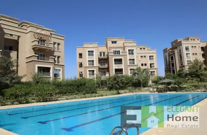 Apartment - 2 Bedrooms - 3 Bathrooms for rent in Al Katameya Plaza - The 1st Settlement - New Cairo City - Cairo