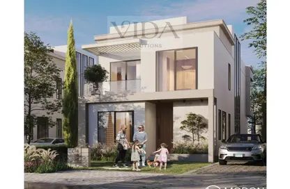 iVilla - 3 Bedrooms - 3 Bathrooms for sale in Palm Hills Golf Extension - Al Wahat Road - 6 October City - Giza