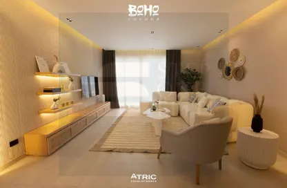 Chalet - 2 Bedrooms - 1 Bathroom for sale in Boho - Al Ain Al Sokhna - Suez