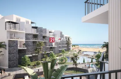 Apartment - 1 Bedroom - 2 Bathrooms for sale in Majra Hurghada - Hurghada Resorts - Hurghada - Red Sea