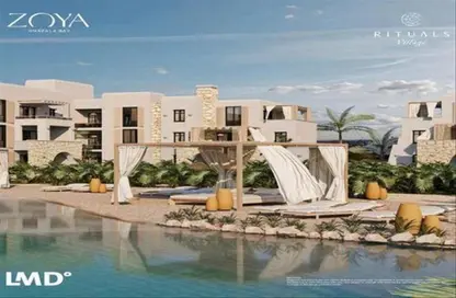 Chalet - 2 Bedrooms - 2 Bathrooms for sale in Zoya - Sidi Abdel Rahman - North Coast