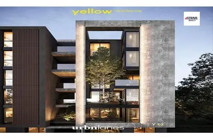 Apartment - 2 Bedrooms - 2 Bathrooms for sale in Yellow Residence - New Cairo City - Cairo