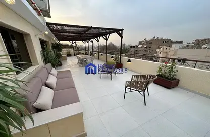 Penthouse - 5 Bedrooms - 3 Bathrooms for rent in Street 208 - Degla - Hay El Maadi - Cairo