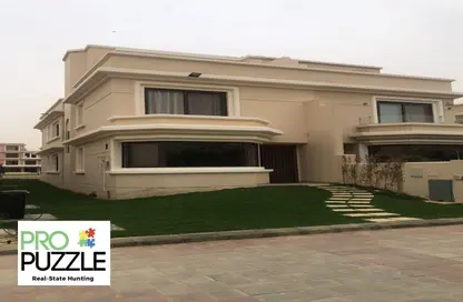 Villa - 6 Bedrooms - 5 Bathrooms for rent in Top View - Ext North Inves Area - New Cairo City - Cairo