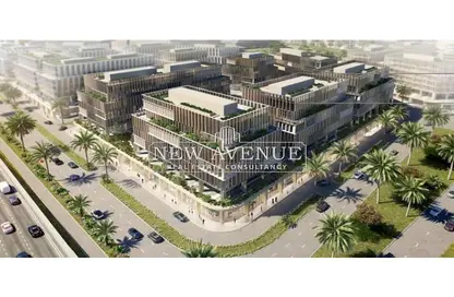 Office Space - Studio for sale in One Ninety Mall - South Teseen St. - The 5th Settlement - New Cairo City - Cairo