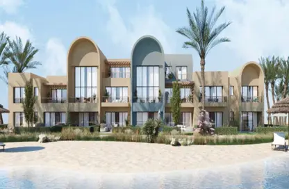 Chalet - 2 Bedrooms - 2 Bathrooms for sale in Swan Lake - Al Gouna - Hurghada - Red Sea