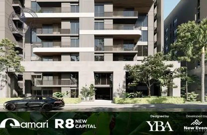 Apartment - 3 Bedrooms - 3 Bathrooms for sale in Qamary - R8 - New Capital City - Cairo