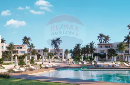 Chalet - 3 Bedrooms - 4 Bathrooms for sale in Hacienda West - Ras Al Hekma - North Coast