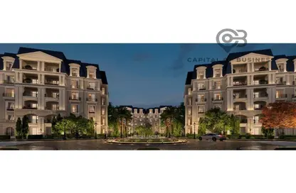 Apartment - 2 Bedrooms - 2 Bathrooms for sale in Nile Boulevard - New Cairo City - Cairo