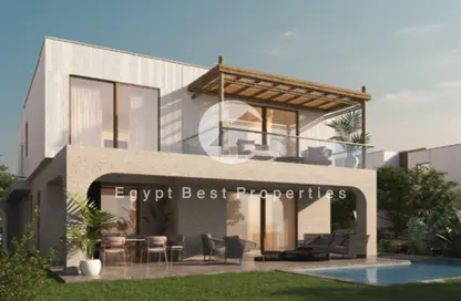 Villa - 3 Bedrooms - 4 Bathrooms for sale in The Med - Ras Al Hekma - North Coast