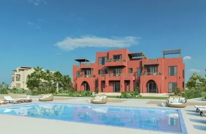 Chalet - 2 Bedrooms - 2 Bathrooms for sale in Shedwan Resort - Al Gouna - Hurghada - Red Sea