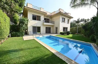 Villa - 5 Bedrooms - 3 Bathrooms for rent in Katameya Heights - El Katameya Compounds - El Katameya - New Cairo City - Cairo