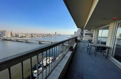 Apartment - 3 Bedrooms - 4 Bathrooms for sale in Nile Corniche St. - Al Agouza - Giza