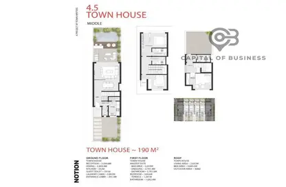 Townhouse - 3 Bedrooms - 2 Bathrooms for sale in Notion New Cairo - 5th Settlement Compounds - The 5th Settlement - New Cairo City - Cairo