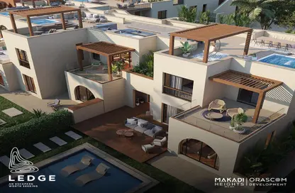 Apartment - 3 Bedrooms - 3 Bathrooms for sale in Mangroovy Residence - Al Gouna - Hurghada - Red Sea