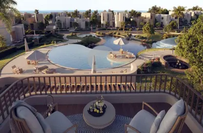 Chalet - 2 Bedrooms - 2 Bathrooms for sale in Makadi Orascom Resort - Makadi - Hurghada - Red Sea