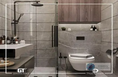 Hotel Apartment - 1 Bathroom for sale in Golden Tower - Downtown Area - New Capital City - Cairo