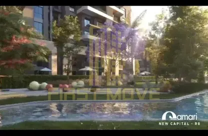 Apartment - 3 Bedrooms - 2 Bathrooms for sale in Qamary - R8 - New Capital City - Cairo