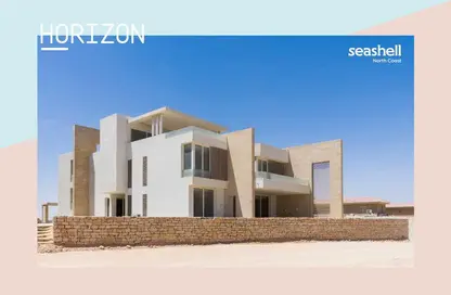 Chalet - 3 Bedrooms - 3 Bathrooms for sale in Seashell - Sidi Abdel Rahman - North Coast