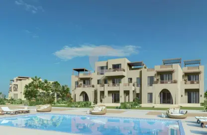 Apartment - 2 Bedrooms - 2 Bathrooms for sale in Shedwan Resort - Al Gouna - Hurghada - Red Sea