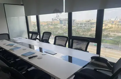 Office Space - Studio - 3 Bathrooms for rent in Arkan Plaza - 26th of July Corridor - Sheikh Zayed City - Giza