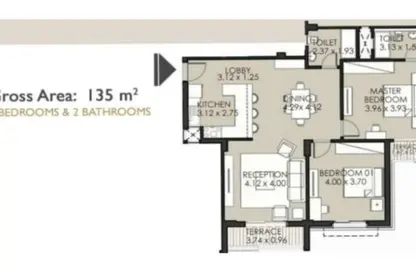 Apartment - 2 Bedrooms - 2 Bathrooms for sale in Alca compound - 5th Settlement Compounds - The 5th Settlement - New Cairo City - Cairo