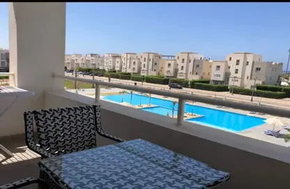 Chalet - 2 Bedrooms - 2 Bathrooms for rent in Amwaj - Sidi Abdel Rahman - North Coast