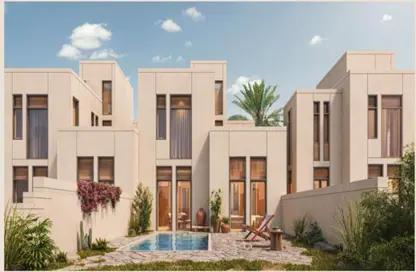 Townhouse - 4 Bedrooms - 3 Bathrooms for sale in Kamaran - Al Gouna - Hurghada - Red Sea