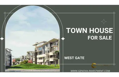 Townhouse - 6 Bedrooms - 5 Bathrooms for sale in West Gate - 6 October Compounds - 6 October City - Giza