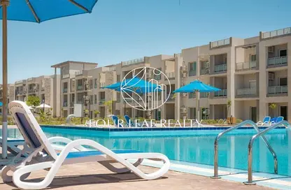 Chalet - 4 Bedrooms - 3 Bathrooms for sale in Aroma Beach - Al Ain Al Sokhna - Suez