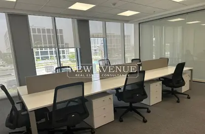 Office Space - Studio - 1 Bathroom for rent in Cairo Festival City - North Investors Area - New Cairo City - Cairo